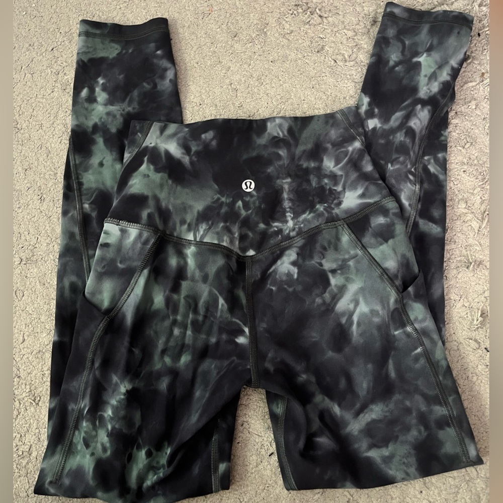 lululemon align leggings diamond dye